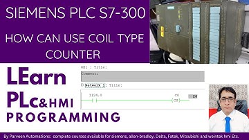 Coil Type Counter || BCD_Counters || UP/Down Counters siemens plc s7-300