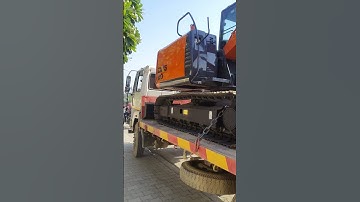 tata hitachi zaxis 80 old video