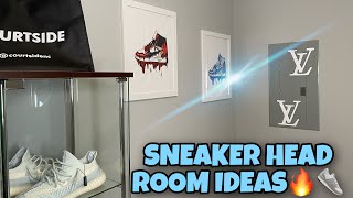 SNEAKERHEAD ROOM IDEAS💧👟