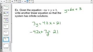 20SP Properties of Linear Systems Example 6