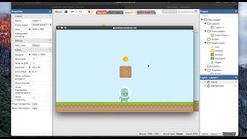สร้างกล่องเก็บเหรียญ ด้วย Construct 3 - Ep.2 เกมแนว Platformer