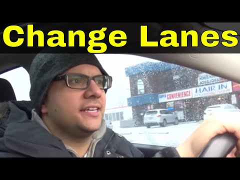 How To Change Lanes-Tips To Pass Your Driving Test