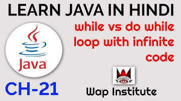 java while vs do while loop hosted by wap institute powered by sweetus media er saurav