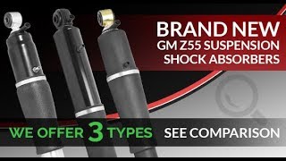 GM Truck & SUV Z55 Suspension | Rear Auto Leveling Air Shock Absorbers