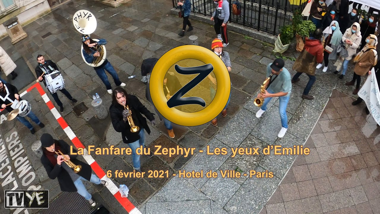 La Fanfare du Zéphyr - "Les yeux d'Emilie" de Joe Dassin - 06/02/2021