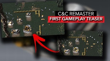 COMMAND & CONQUER REMASTER - FIRST GAMEPLAY TEASER REVEALED | MAJOR Update [2019]