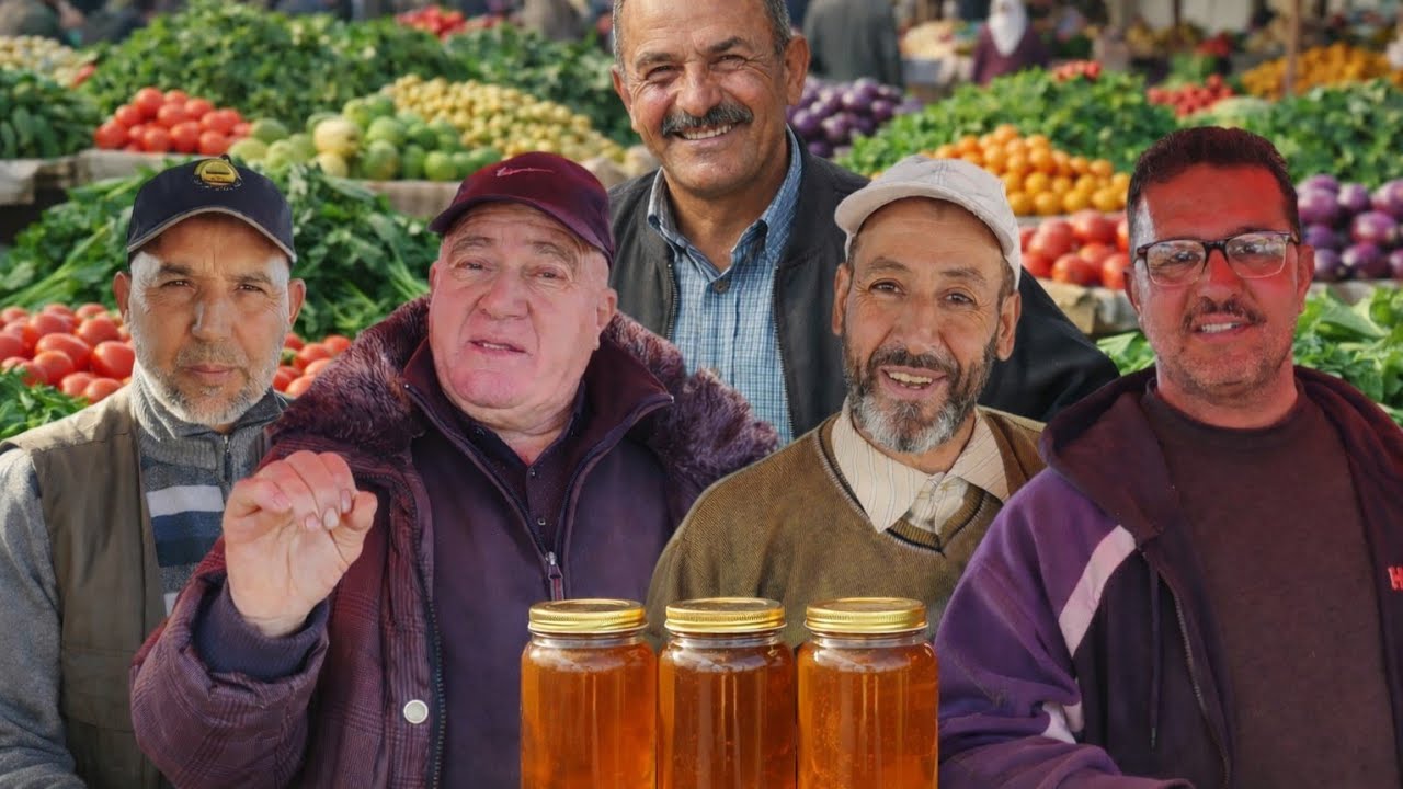 جولة بين خيرات السوق الاسبوعي لـ #بني_وكيل  قبل هلال رمضان المبارك 