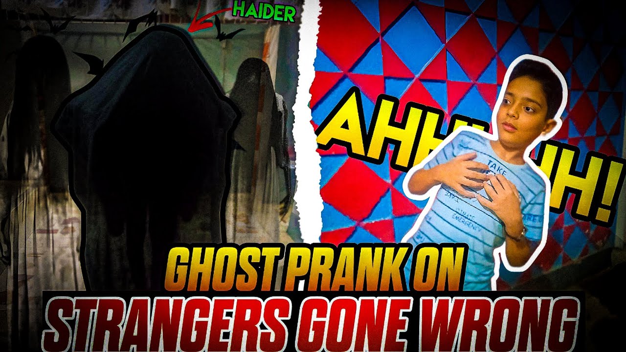 GHOST PRANK ON STRANGER 😅 || EXTREMELY GONE WRONG 😰