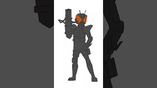 KamenRider Bee Hornet FanArt #ibispaintx #speedpaint #kamenrider