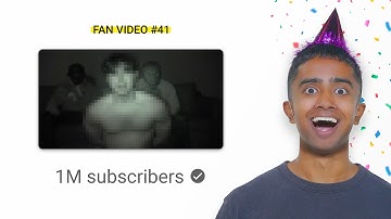 We Hit 1,000,000 Subscribers | Reacting to Fan Videos
