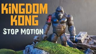 Kingdom Kong Stop Motion Legendary Comic. With Custom Camazotz Figure.