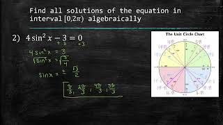 8 3 Solving Trig Equations