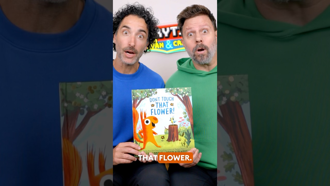 “Don’t Touch That Flower!” FULL read-aloud on our channel! Check it out! 