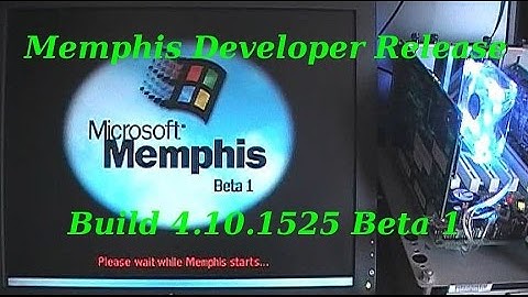 Microsoft Memphis Developer Release [Build 4.10.1525 Beta 1]