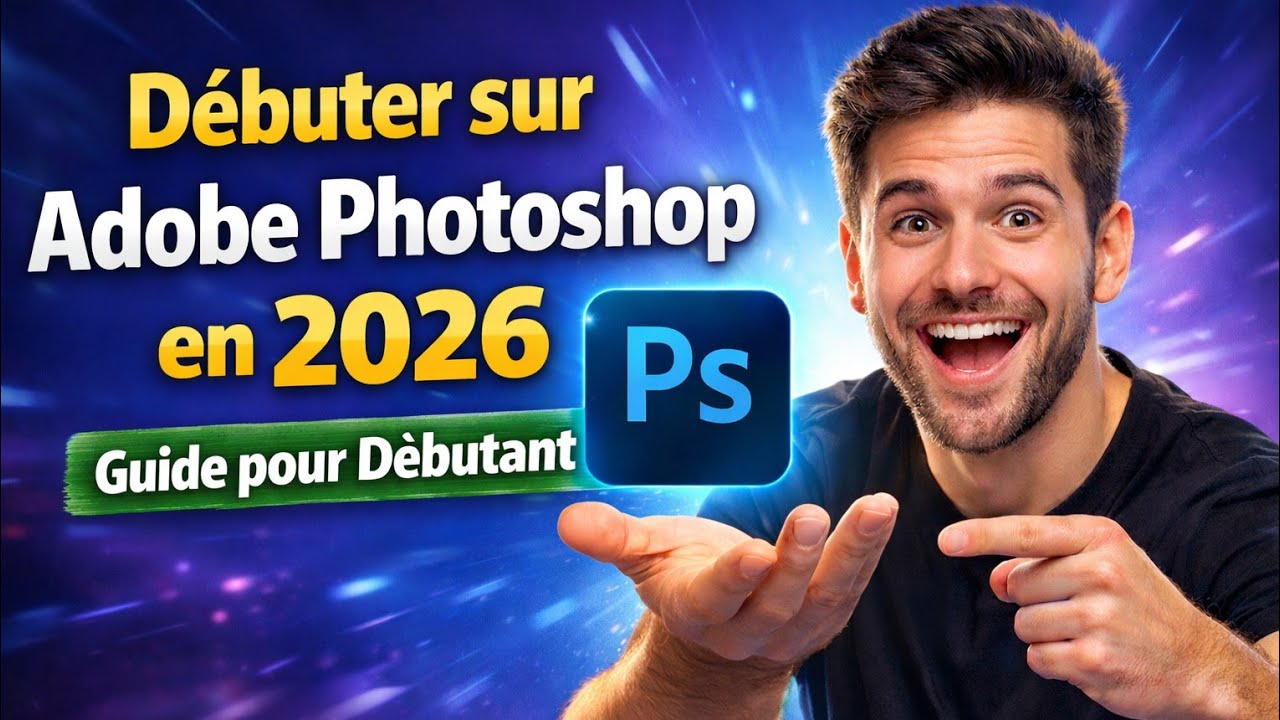Débuter sur Adobe Photoshop en 2026 - Guide pour Débutant - YouTube