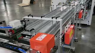 Fully automatic small toilet tissue paper / kitchen towel multi roll bundle packing machine