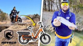 Trout Fishing On The Blue River With Our Hovsco Hovcart Cargo E-bike!b #hovsco #hovcart
