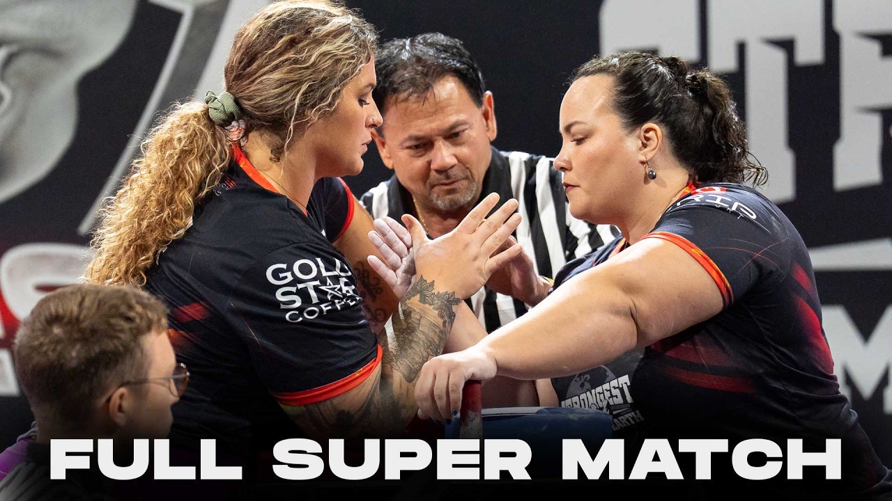 GABI VASCONCELOS VS JOCELYNE BRISSON FULL MATCH | STRONGEST ARM ON EARTH EVW 19
