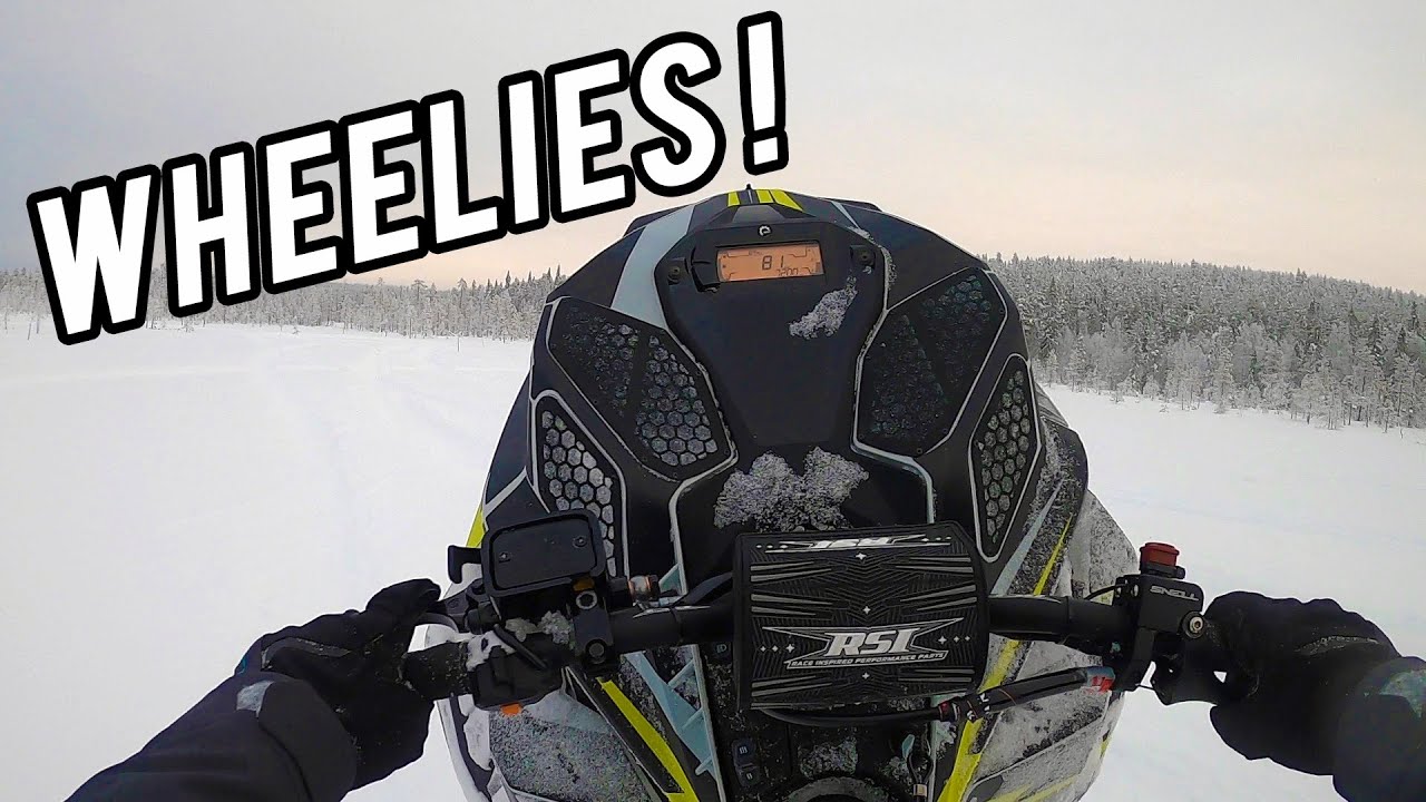 Wheelies! Clutch Kit Testing SkiDoo Freeride 146 YouTube