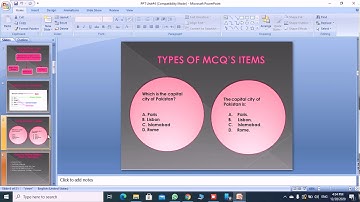 Types of Test Items 1 . 8602 unit 4