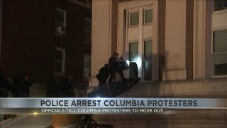 Police clear pro-Palestinian protesters from Columbia University’s Hamilton Hall