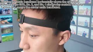 How to Wear NeuraDock EEG Workstation | 7-Channel Dry EEG Setup #BCI #EEG