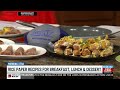 Rice paper recipes for breakfast, lunch and dessert