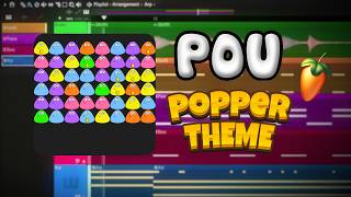 [ FREE FLP ] Pou - Popper Mini Game Theme REMAKE FL STUDIO screenshot 4
