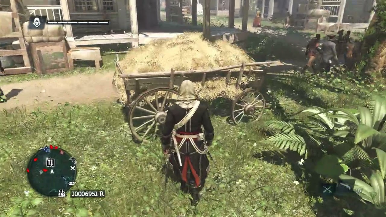 How Hay and Vegetation looks like in AC IV BF