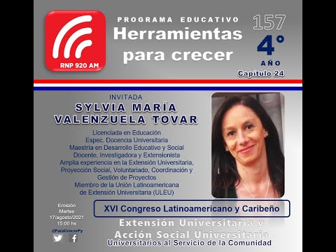 Herramientas para Crecer C24 157 - Congreso de ULEU - Sylvia Valenzuela