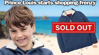 Prince Louis Sparks Shopping Frenzy as Boden Jumper Sells Out Nationwide