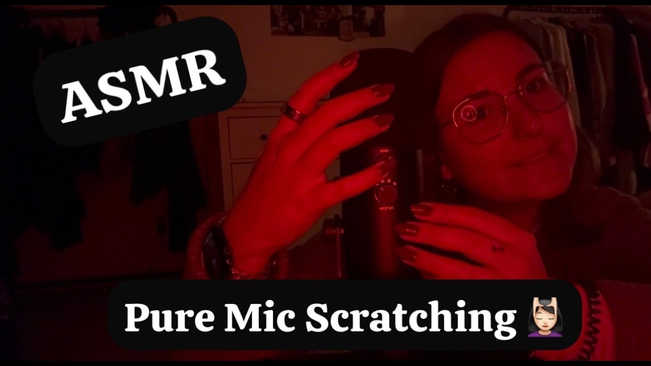 ASMR Pure Mic Scratching To Relax Your Brain 💆🏻‍♀️ (No Talking)