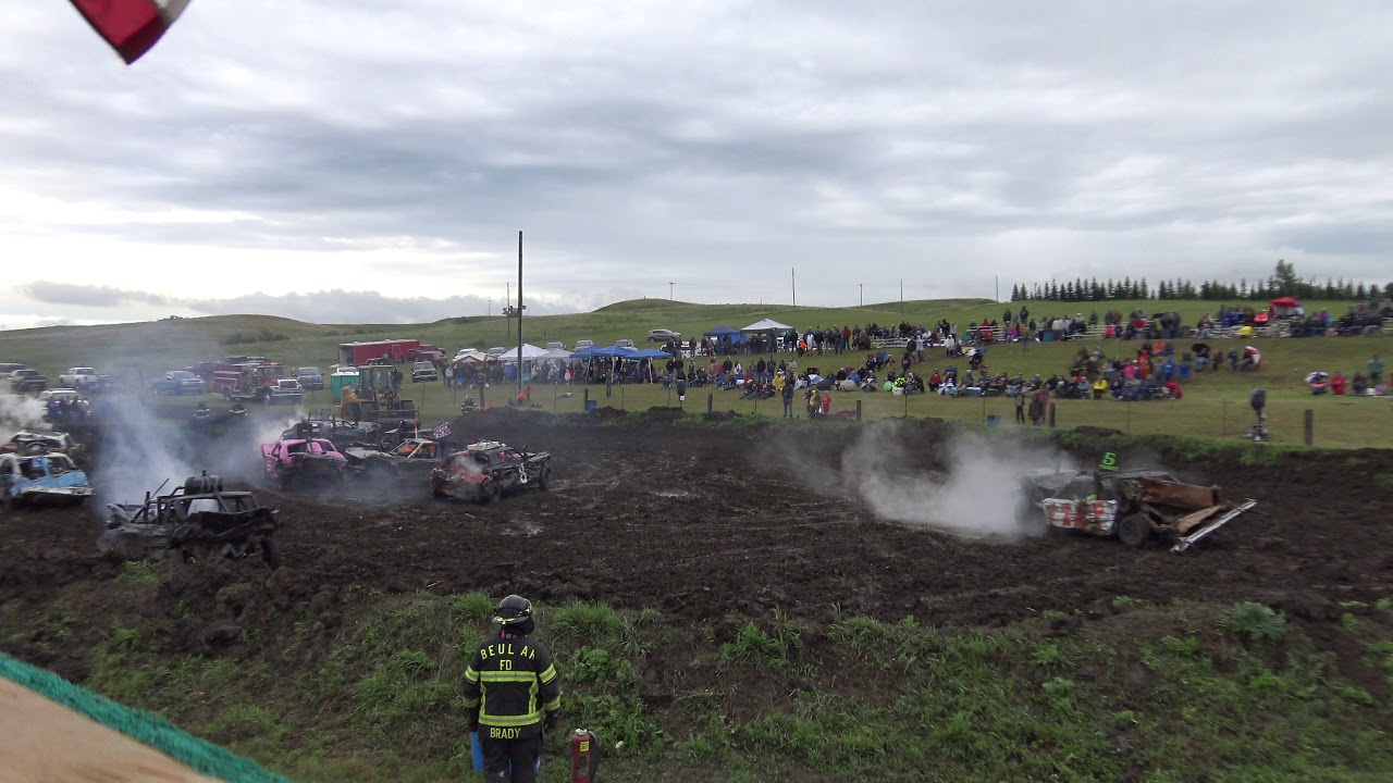 Beulah, ND Demo Derby 2019 Limited Class Feature YouTube