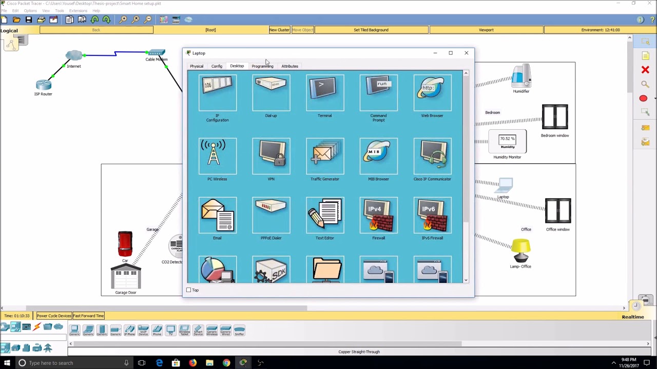 Packet Tracer IoT Tutorial video 2 Setting up a Smart... - youtube