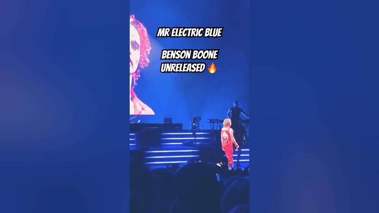 Mr Electric blue! Benson Boone #unreleased #brandnew #music #album #tour #backflip Mr Electric blue! Benson Boone #unreleased #brandnew #music #album #tour #backflip
