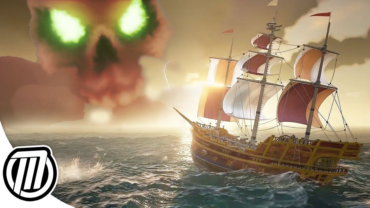 Sea of Thieves Search for the SKULL CLOUD FORT! Multiplayer Gameplay