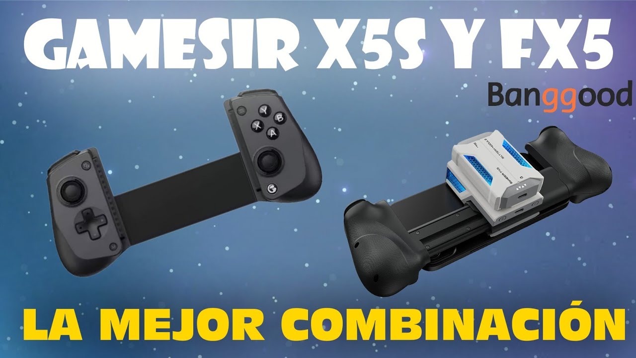 ✅ GAMESIR X5S Y FX5 🤜LA MEJOR COMBINACIÓN 🔥 