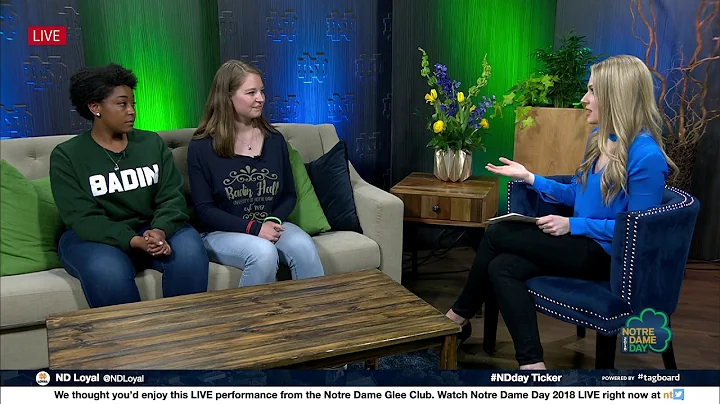 Alyssa Cook '19 & Kathleen Ryan 19 - Notre Dame Da...