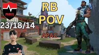 Masters Santiago winner plays Harbor?! | NS Rb Harbor POV – Breeze | Valorant Radiant Ranked screenshot 3