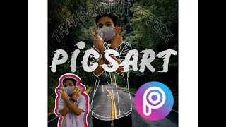 Easy to draw | Easy to Edit | TRANSPARENT EFFECT PICSART TUTORIAL