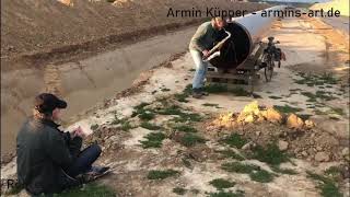 Gillaaaorang Ini Main Terompet Di Pipa Gasslihat Apa Yang Terjadi