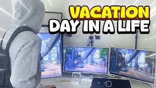 Day In A Life Of A Small Streamer On Vacation...