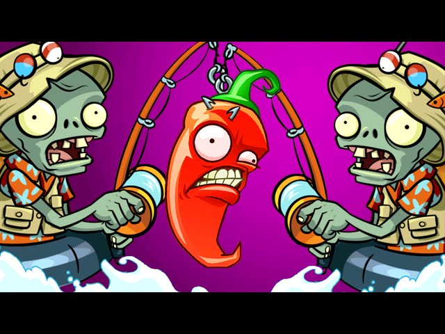Plants vs. Zombies 2 - Big Wave Beach Part 2, Day 22 (FISHERMAN