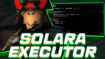 Solara Exploit [New 2025] | Roblox x Solara Executor [Update] | Solara Script [Download]