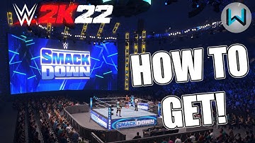 How to Get NEW SMACKDOWN 2022 Arena + BARRICADE LEDs (Step-By-Step) - WWE 2K22 Mods