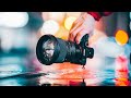 Relaxing Rainy Night Street Photography (POV)