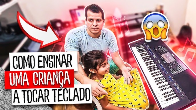 Como tocar Teclado - Dicas de como tocar teclado em um ótimo teclado  infantil 