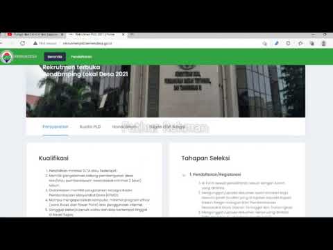 Video: Cara Mendaftar Sebagai Memerlukan