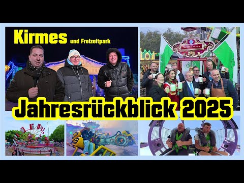 Kirmes & Park Jahresrückblick 2025 mit Leon Becker, Justin Bartz und Romano Lehrmann