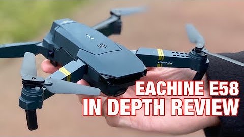 MAVIC CLONE Eachine E58 Drone - UNBOXING/FIRST IMPRESSIONS AND TUTORIAL
